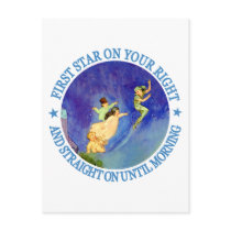 1ST STAR ON YOUR RIGHT, STRAIGHT ON UNTIL MORNING POSTCARDS