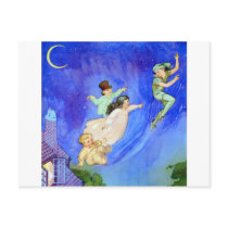 1ST STAR ON YOUR RIGHT, STRAIGHT ON UNTIL MORNING POST CARD