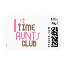 1st Time Aunts Club (Pink) Postage