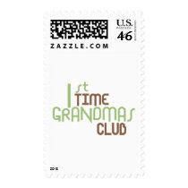 1st Time Grandmas Club (Green) Stamp