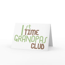 1st Time Grandpas Club (Green) cards