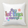 1st Time Mommy Rainbow Text Gifts Pillow
