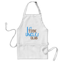 1st Time Uncles Club (Blue) aprons