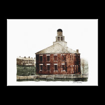 1st Warren County Courthouse canvas prints