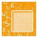 1x1 orange posters