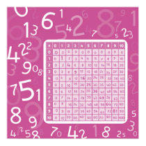 1x1 pink posters