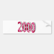 2000 BUMPER STICKER