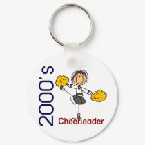 2000’s Cheerleader Stick Figure keychains