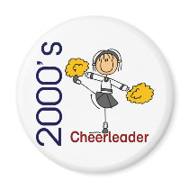 2000’s Cheerleader Stick Figure magnets by stickfiguretown 2000’s Cheerleader Stick Figure magnets
