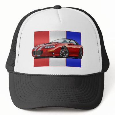2002 Chevy Camaro SS Trucker Hat by grapeapedesign