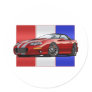 2002 Chevy Camaro SS Round Sticker