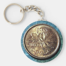 2003 Canadian Penny (Front) Key Chain