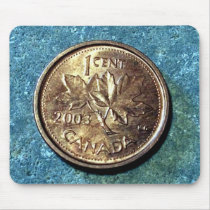 2003 Canadian Penny (Front) Mousepad