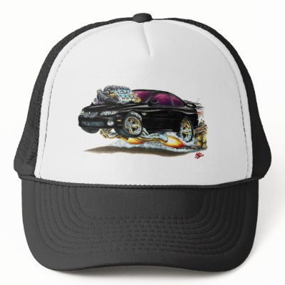 2004-06 GTO Black Car Mesh Hats by maddmaxart