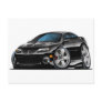 2004-06 GTO Black Car Post Card