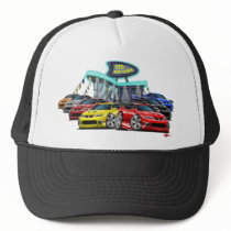 2004-06 GTO Car Dealer Scene Trucker Hat