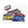 2004-06 GTO Gas Station Scene Postcards