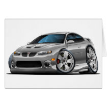 2004-06 GTO Grey Car Greeting Card