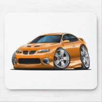 2004-06 GTO Orange Car Mouse Mats