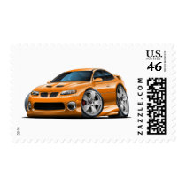 2004-06 GTO Orange Car Postage Stamp