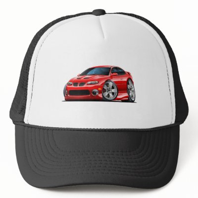 2004-06 GTO Red Car Hat by maddmaxart