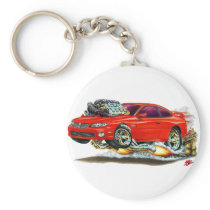 2004-06 GTO Red Car Keychain