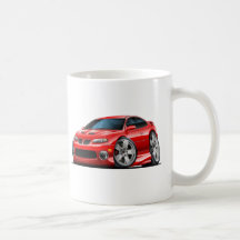 2004-06 GTO Red Car Mug