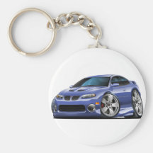 2004-06 Pontiac GTO Blue/Grey Car Key Chain