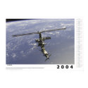 2004 International Space Station Calendar posters