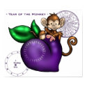 2004 Year of the Monkey! (plum) posters