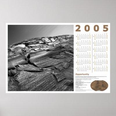 2005 Calendar: Opportunity Posters by tiggerntatie
