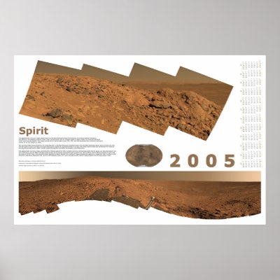2005 Calendar: Spirit Posters by tiggerntatie