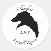 2005 Silkenfest logo sticker