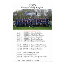 2005 Umpqua Valley Knights posters