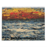 2006-087 Ocean sunset, BackPorchGallery Calendar