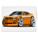 2006-10 Charger SRT8 Orange Car Cards