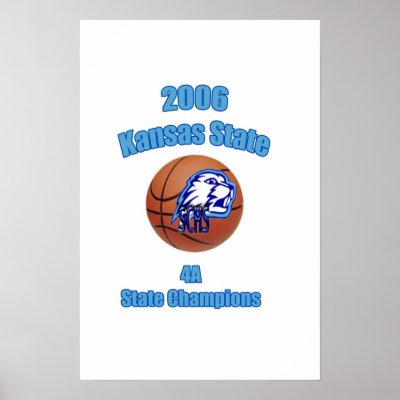 2006 4A State Basketball Champions Poster by wksimages