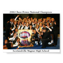 2006 Cheer Power National Champions posters