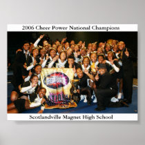 2006 Cheer Power National Champions Poster