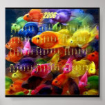 2006 Fish Calendar Poster