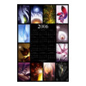 2006 Fractal Calendar posters