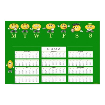 2006 Mood Swing Calendar Poster by This_and_That