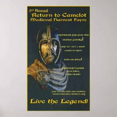 2006 Return to Camelot Fayre Poster by Jouster