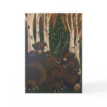 2007_Black_Bears Greeting Card