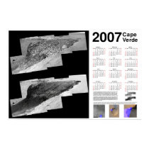 2007 Cape Verde (Mars) Calendar posters