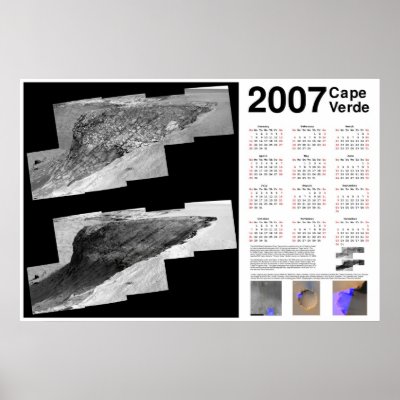 2007 Cape Verde (Mars) Calendar Posters by tiggerntatie