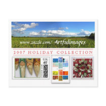 2007 Holiday Collection Campaign Post Cards