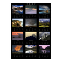 2007 Landscape Photograpy Calendar posters