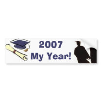2007 My Year! bumper stickers