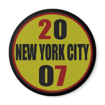 2007 New York City Logo magnets by markusnyc 2007 New York City Logo magnets